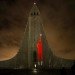 Hallgrimskirkja, hallgrimskirkja projection art, metacitizen, Marcos Zotes, Reykjavik Winter Lights Festival 2012, Rafmögnuð Náttúra, Reykjavik, Iceland art, Hallgrímskirkja church, video art, video installation iceland, light show iceland