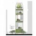green facade, vegetated facade,green design, natural cooled building,green roof Singapore, garden roof, vegetated tower, vertical garden,