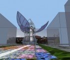 Organograph: Giant Kinetic Flower Sculpture is Powered by the Sun