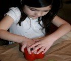 How To: Use A Green Pepper To Make Shamrock Stamps