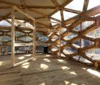 Avatar Architettura’s Recycled Pallet Pavilion Pops up in Italy