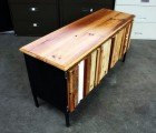 DIY: Turn a Broken Down Cabinet Into Beautiful Credenza Using Scrap Wood