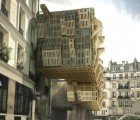 AME-LOT Repurposes Shipping Pallets To Create a Transforming Facade