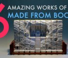 6 Amazing Works of Art Made Using Recycled Books!