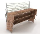 DesignNobis Turns Recycled Scraps Into a Stackable Eco-Bench
