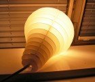 Lovely Laser-Cut Pear Light Packs Flat for Efficient Shipping