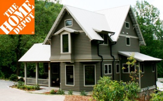 green design, eco design, sustainable design, Home Depot, LEED, USGBC, US Green Building Council and Home Depot partnership, green materials, green home building