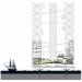 link venice, led architecture, industrial revitalization, urban renewal, solar tower, solar power, marghera italy, marghera venice, led screens, mixed use building, eco-architecture, renewable energy