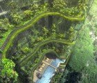 Groundbreaking Park Royal Tower is Draped with Curtains of Greenery in Singapore