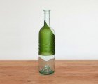 Pure Bottle Is a Recycled and Recyclable Table Set Made from a Single Wine Bottle