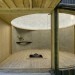 Tea House in the Garden, Vojtech Bilisic, A1, Japanese tea ceremony, matcha, tea, burnt wood, paper ceiling, round shelter, Prague, Sustainable Building, Green Materials, Architecture