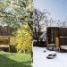 Tea House in the Garden, Vojtech Bilisic, A1, Japanese tea ceremony, matcha, tea, burnt wood, paper ceiling, round shelter, Prague, Sustainable Building, Green Materials, Architecture