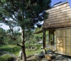 A1´s Hat Tea House is a Minimalist Garden Shelter in the Czech Republic