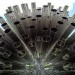 Luke Jerram, Aeolus Acoustic Wind Pavilion, Canary Warf, tubular sculpture, Greek mythology, Aeolian harp, Qanat desert, iran, sound sculpture, wind sculpture, natural melody, art, Interactive Objects, Wind Power, Zero energy