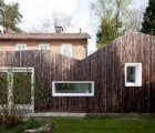 BYTR Architects Burnt the Wood of This Beautiful Extension to Keep Bugs and Fungi at Bay