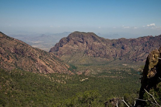 Big Bend, National Park, Texas, mountains, haze, air quality, nature