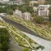 EWHA Woman’s University is a Green-Roofed Constructed Canyon in Seoul