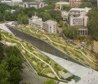EWHA Woman’s University is a Green-Roofed Constructed Canyon in Seoul