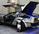 Crowd-Pleasing Electric DeLorean Makes a Surprise Visit to the New York Auto Show