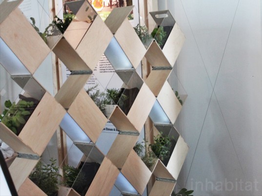 Fabrikaat, Herb2, Folding Wall, Green Partition, Vertical Garden, Dutch Design, Milan Design Week 2012, Salone Del Mobile 2012, Ventura Lambrate 2012, plant wall, Piet Zwart Institute, School Projects