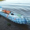 A Kayak Made from Recycled Bottles Floats Down Argentina’s Parana River