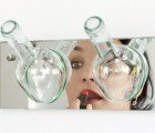 Lucrimas Creates Beautiful Coat Hangers from Recycled Glass Bottles