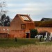 Haworth Tompkins, dovecoat, Dovecote Studio, prefab shelter, suffolk, Aldeburgh Music School, victorian ruins, red bricks, Prefab Housing, Green Lighting, Sustainable Building