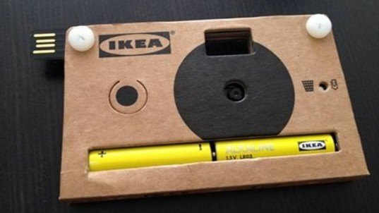 IKEA, cardboard camera, IKEA camera, rangefinder, disposable camera