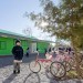 LAND Arquitectos, green schools, Chile, Santiago, Long-lasting materials, affordable materials, insulation, ventilation, Fluorescent Green Shelters, prefab architecture, Daylighting