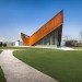 green design, eco design, sustainable design, Ministry of Design, Vanke, Triple V Gallery. Cor-ten Steel, glass curtain, China, Pitched roof architecture, Dong Jiang Bay