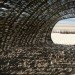 green design, eco design, sustainable design, Marco Casagrande, Sandworm, Wenduine, Belgium, woven structure, woven willow structure, amorphous shelter