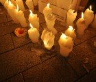 Hundreds of ‘Middle Finger’ Candles Lit in Silent Protest Against Japan’s Nuclear Meltdown
