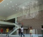 Memory Cloud is an Ethereal Animated LED Installation at Texas A&M