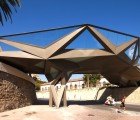 Ultra Futuristic Pedestrian Bridge in Spain Points the Way With LEDs