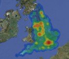 Heat Map of England Visualizes Building Energy Use