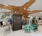 Paul Coudamy Transforms Tokyo Boutique with 9,715 Wooden Planks