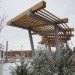 LEED Gold, Wyoming green building, Green art gallery, Rain Garden, solar power