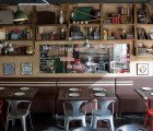Pedro Scattarella Creates a Nostalgic 1970s Burger Joint from Recycled Materials