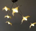 Si Studio Unveils Gorgeous Origami Animal Lamps at Milan Design Week