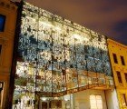 Transparent Typographical ‘Teacher’s House’ Facade Doubles as a Sunscreen in Norway