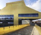 Shiny Copper-Clad Hive Library Built to Resist Climate Change Until 2050