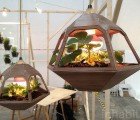 Vicky Pendant Lamp Terrarium Shines a Light on Indoor Gardening