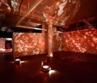 Jordan Eagles “Recycles” Slaughterhouse Blood into Splotchy Works of Art