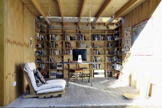 office sian, architecture and design, sustainable timber, office design, studio design, garden shed, green architecture, eco-design, green office design, hackney shed
