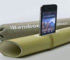 iBamboo is an Electricity-Free iPhone Speaker Made from a Piece of Bamboo