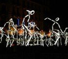 Key Frames: Dancing Figures Light Up the Night With Low-Energy LEDs