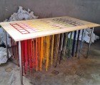 Denis Drouet’s Colorful ‘Order in Chaos’ Table Encourages Play