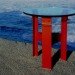 richard bulan, "golden gate bridge furniture company", custom furniture, side table, desk lamp, recycled materials, golden gate bridge