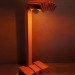 richard bulan, "golden gate bridge furniture company", custom furniture, side table, desk lamp, recycled materials, golden gate bridge