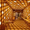 Jeff Dah-Yue Shi’s Brilliant Bamboo LED Lights Double as a Modular Building Material